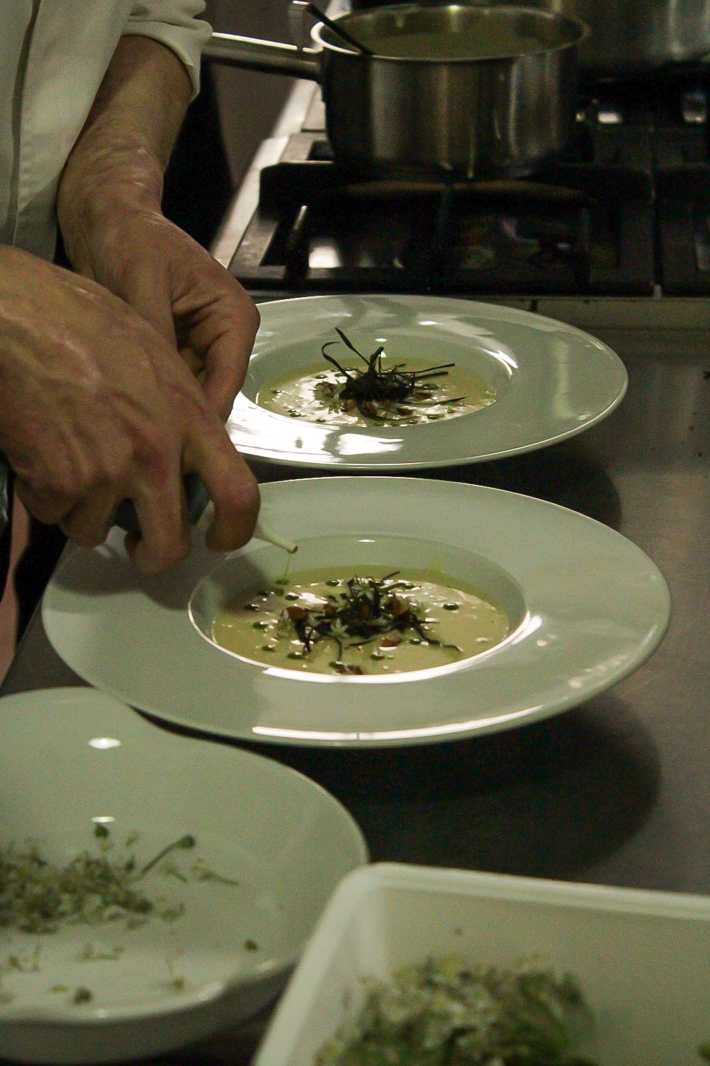 Primeiras aulas práticas no Restaurante Claustrum 