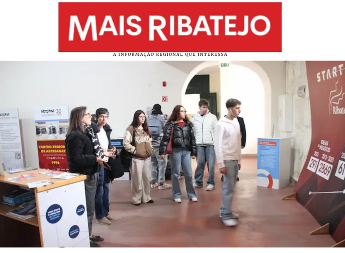 Alunos da EPVT visitaram a Startup Santarém 