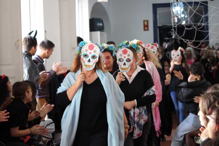 Comemoração do Halloween na EPVT