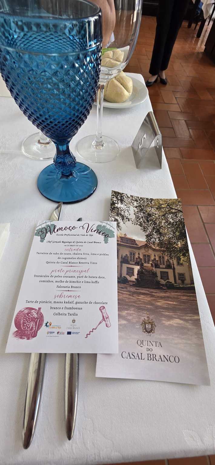 Antigo aluno da EPVT protagoniza Almoço Vínico com Quinta do Casal Branco