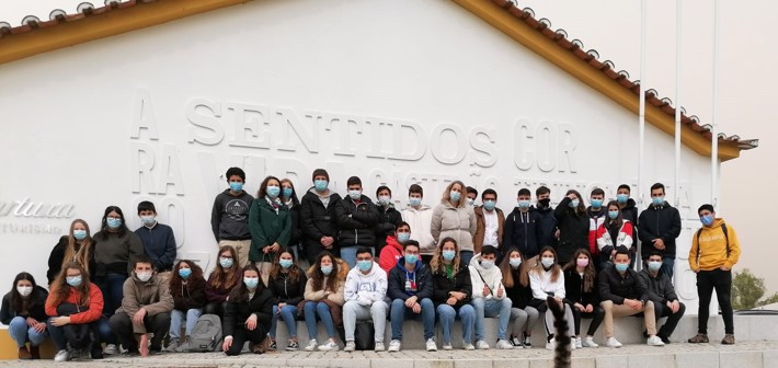 Alunos da EPVT em Évora