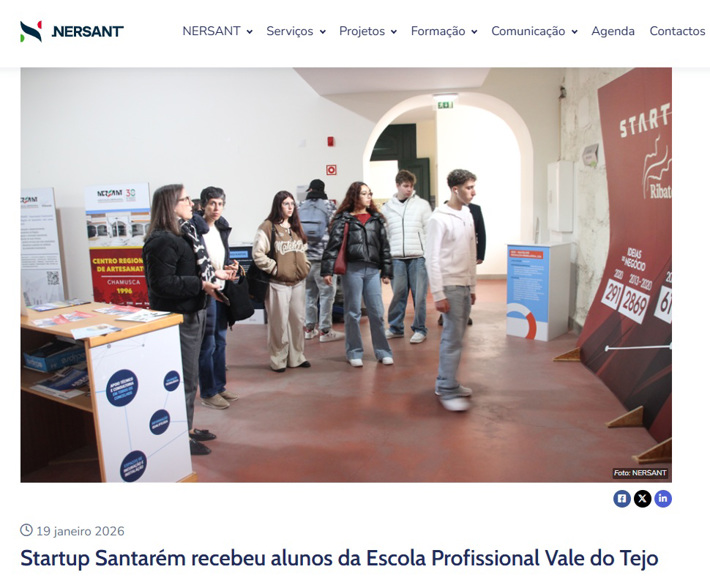 Startup Santarém recebeu alunos da EPVT