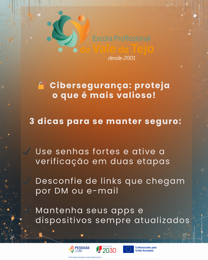 Mês da Cibersegurança na EPVT