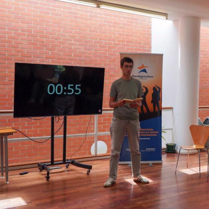 Aluno da EPVT integra rede nacional de EuroApprentices 