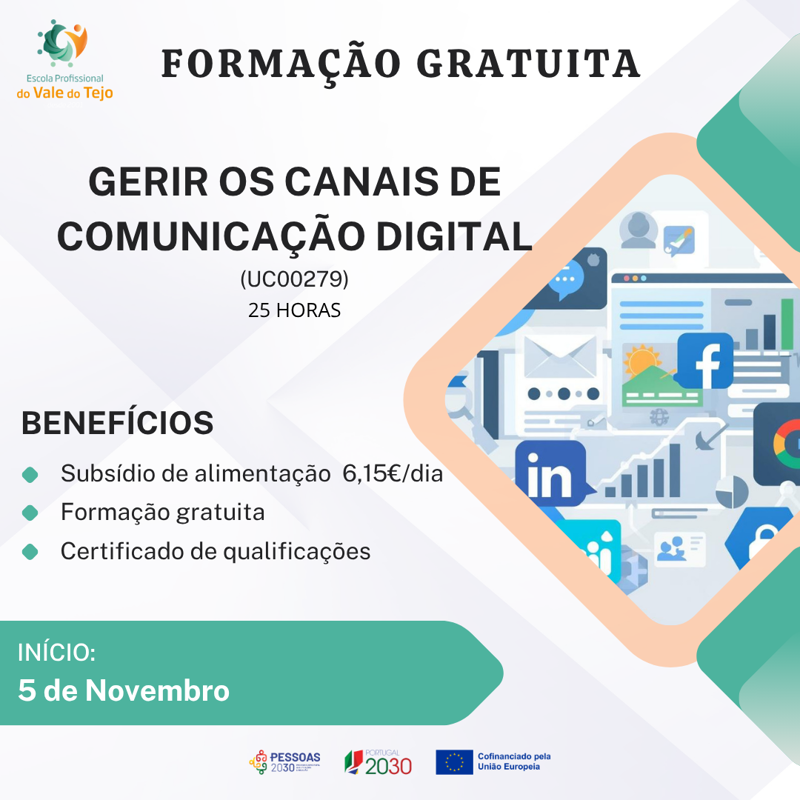(UC00279) Gerir os canais de comunicação digital