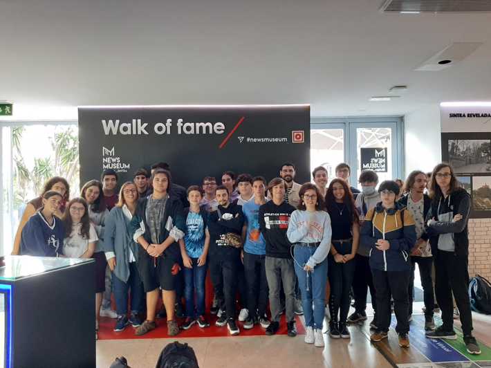 Alunos EPVT em visita de estudo a Sintra