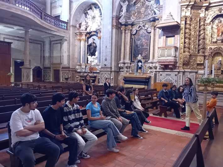 Alunos de Multimédia da EPVT exploram o Barroco em visita ao Museu Diocesano de Santarém