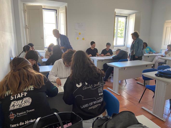 Técnicos do CRI do Ribatejo na EPVT 