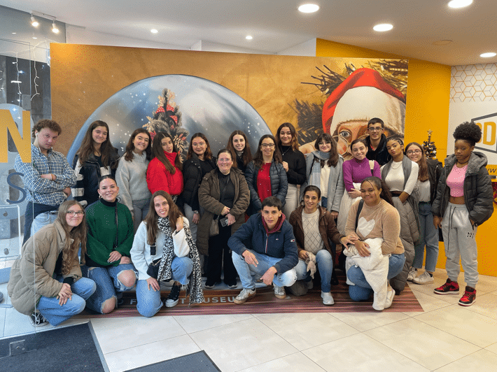 Alunos de Turismo em visita a Lisboa 