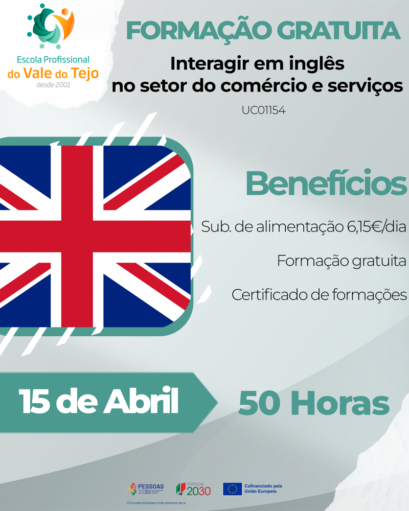 Interagir em inglês no setor do comércio e serviços (UC01154)