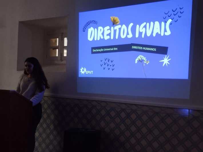 Atividade de comemoração dos Direitos Humanos