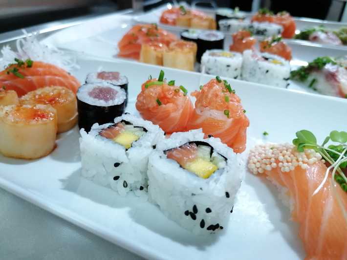 Workshop de Sushi no Claustrum