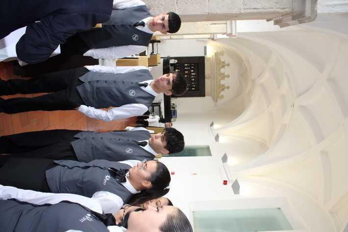 Alunos da EPHTL em intercâmbio na EPVT 