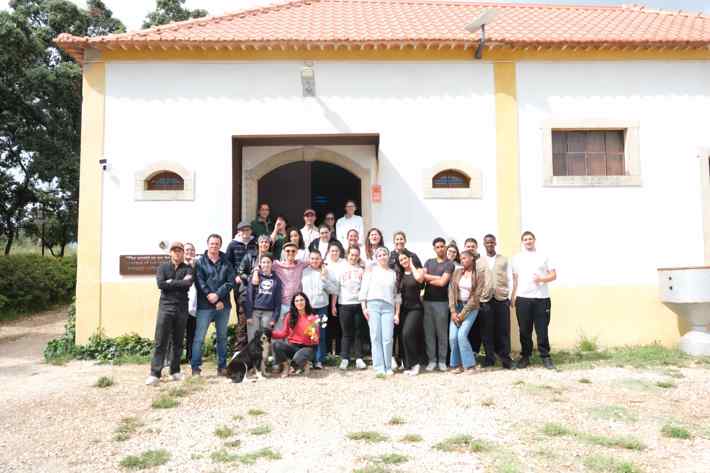 Visita de estudo levou alunos da EPVT à VividFarms 